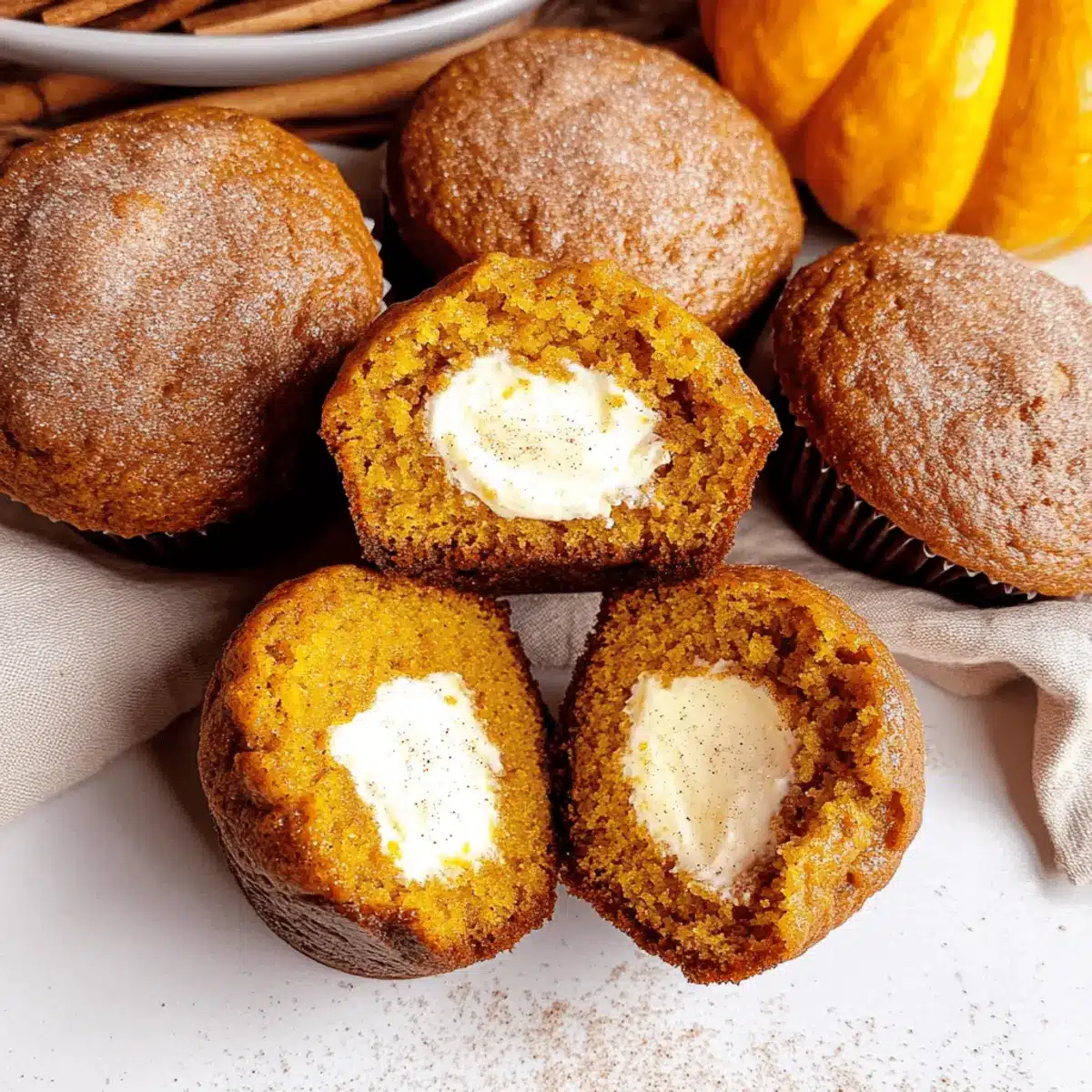 Irresistibly Soft Pumpkin Cream Cheese Muffins to Warm Your Day