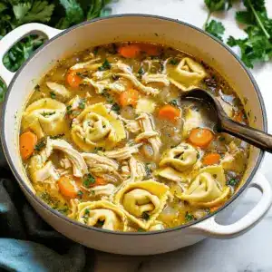 Chicken Tortellini Soup