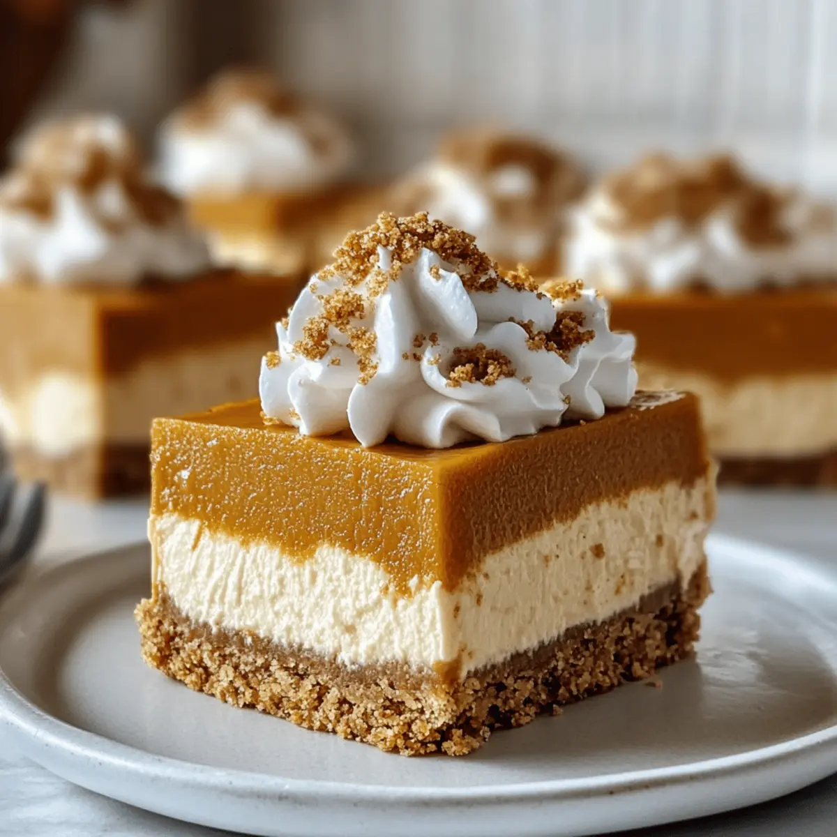 No Bake Pumpkin Cheesecake Bars That Wow Every Fall Gathering