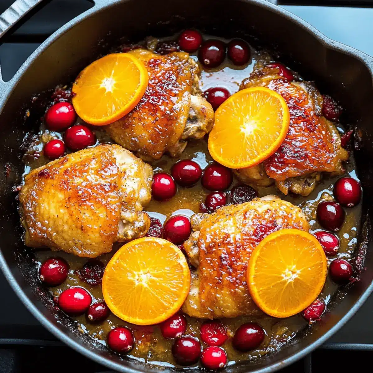 Cranberry Orange Chicken: Juicy One-Pan Flavor Explosion