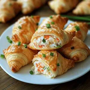 Crab Crescent Bites