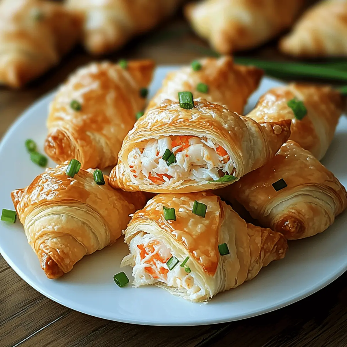 Delicious Crab Crescent Bites for Effortless Entertaining
