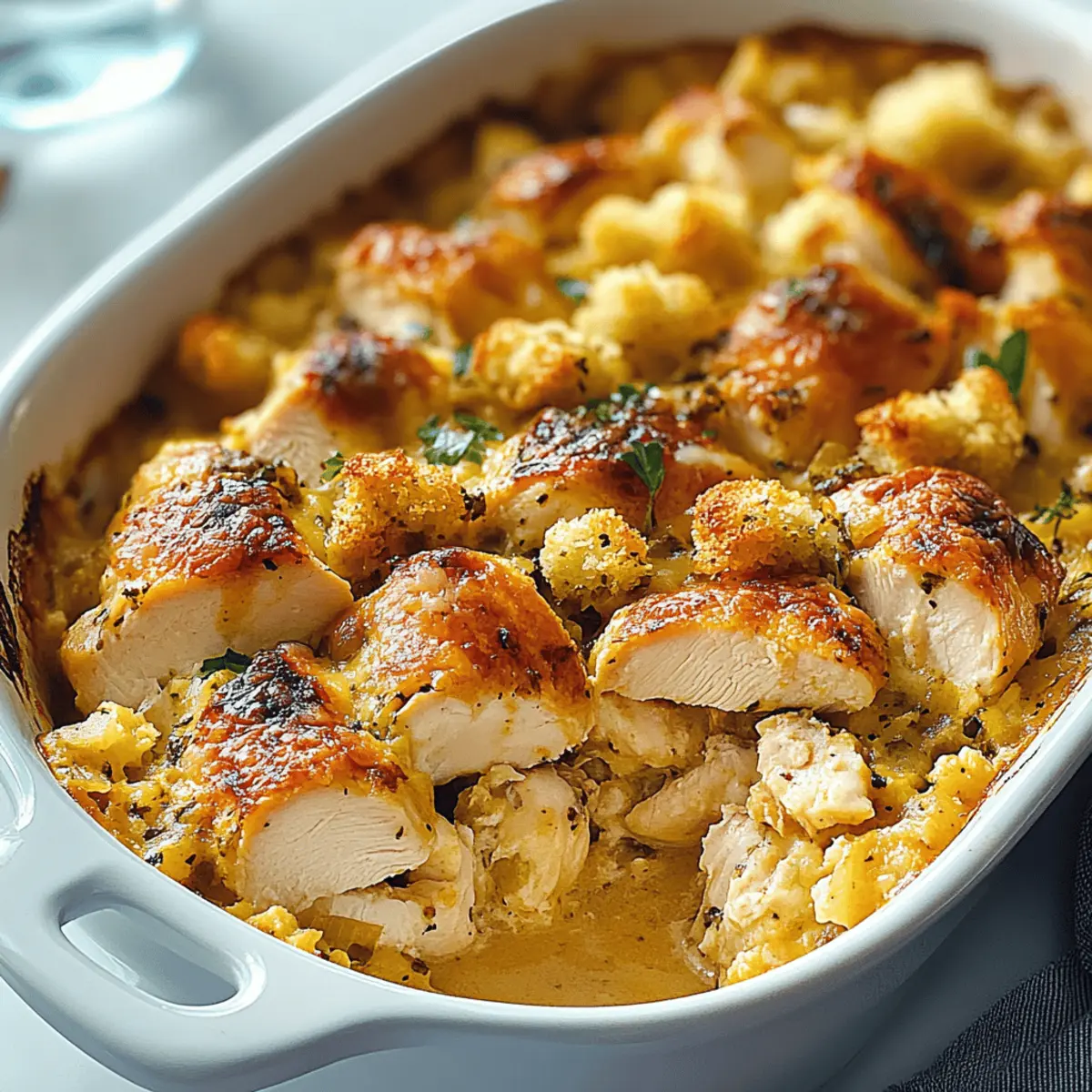 Dolly’s Chicken and Stuffing Casserole: A Cozy Southern Delight
