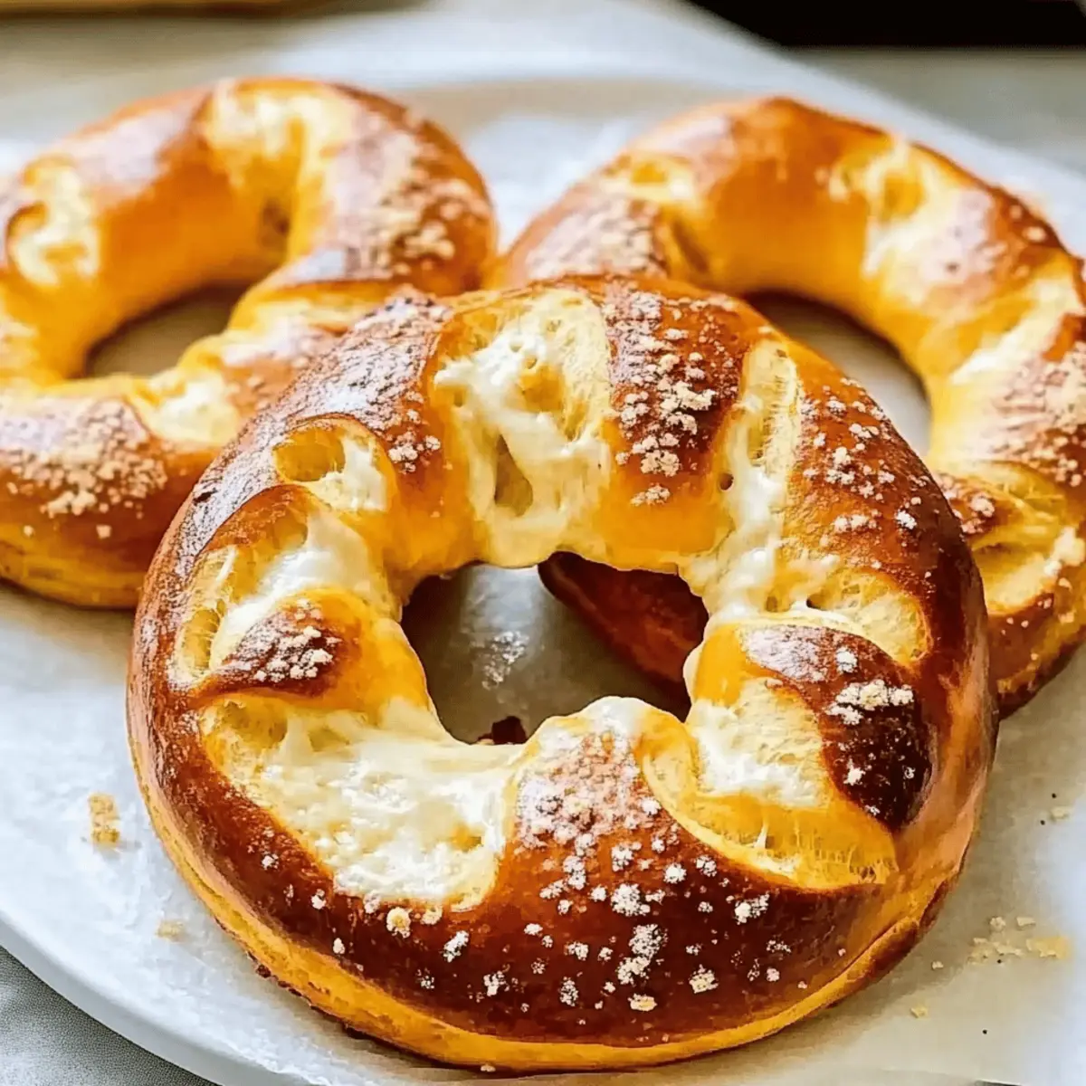 Cheese-Stuffed Pretzels Bursting with Flavor and Joy