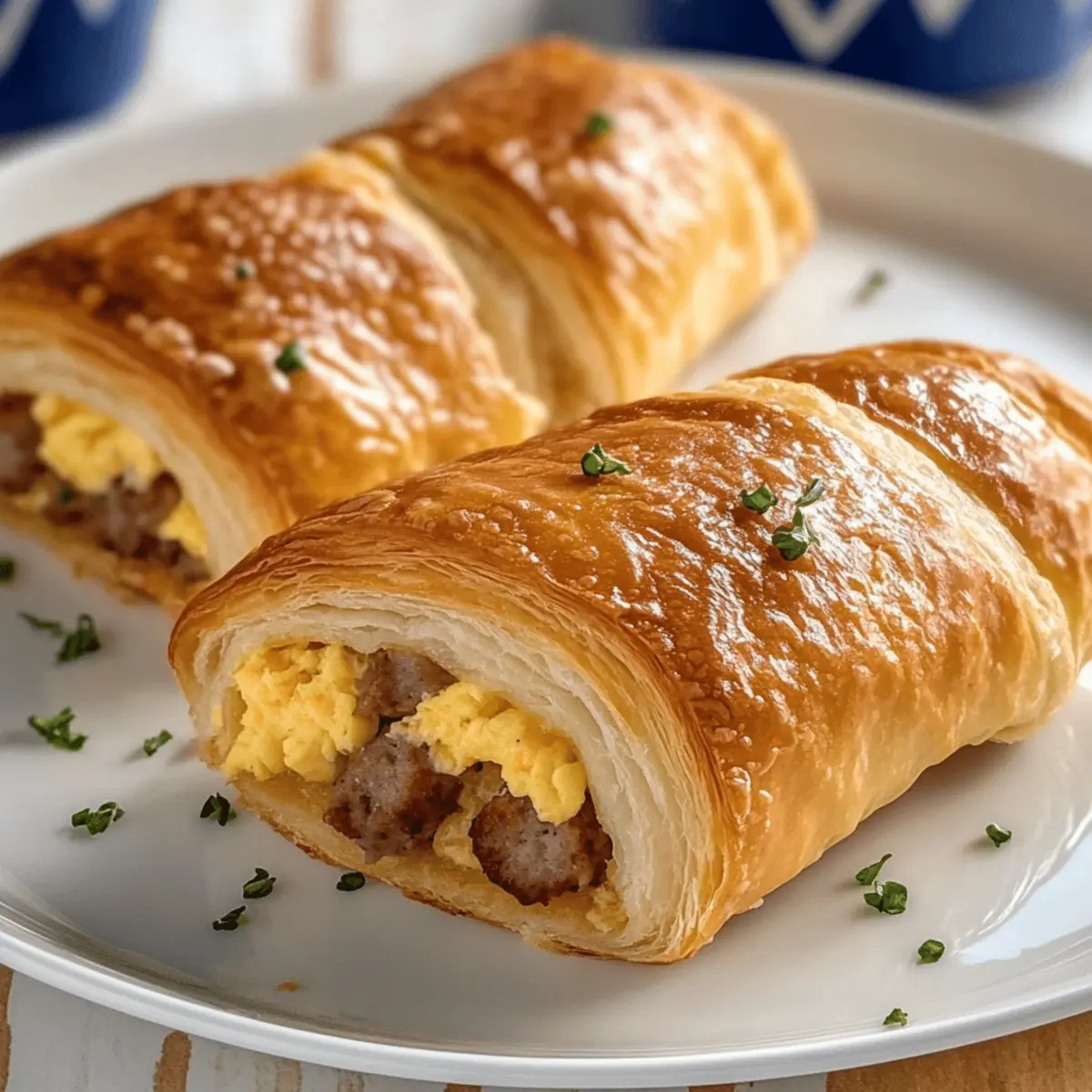 Sausage Egg Breakfast Roll-Ups: A Cozy Morning Delight