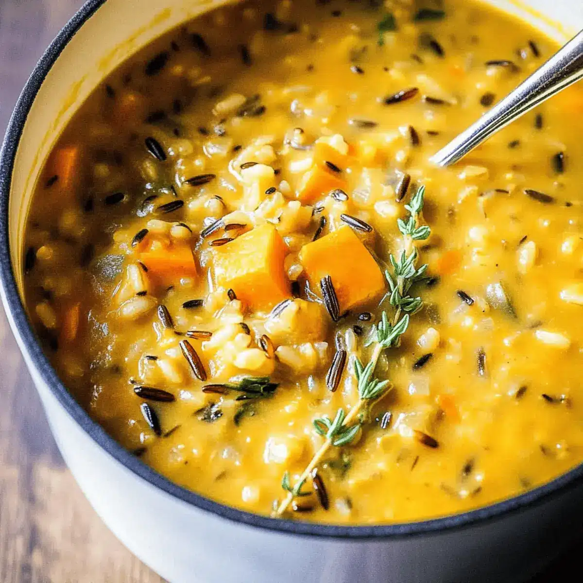 Nourishing Pumpkin Wild Rice Soup for Cozy Fall Nights
