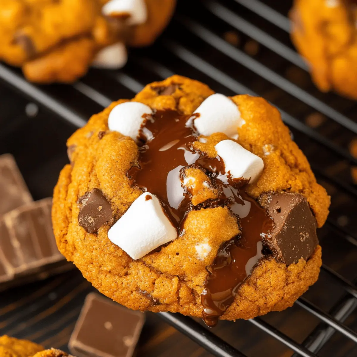 Dreamy Pumpkin S’mores Cookies to Savor This Fall