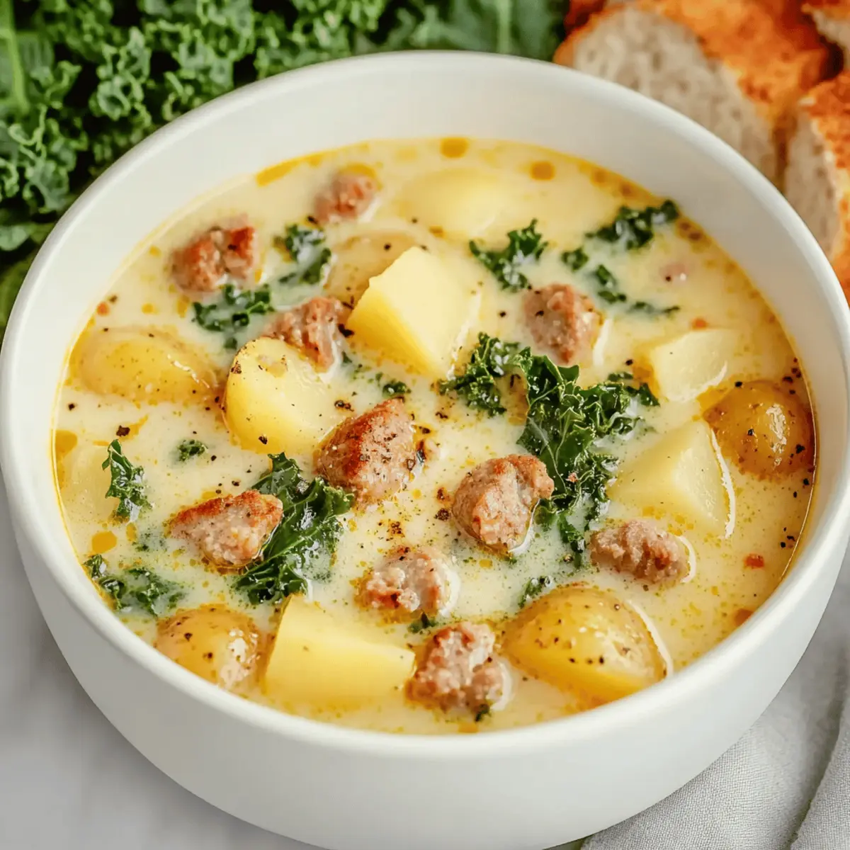 Comforting Slow Cooker Zuppa Toscana Soup for Cozy Evenings