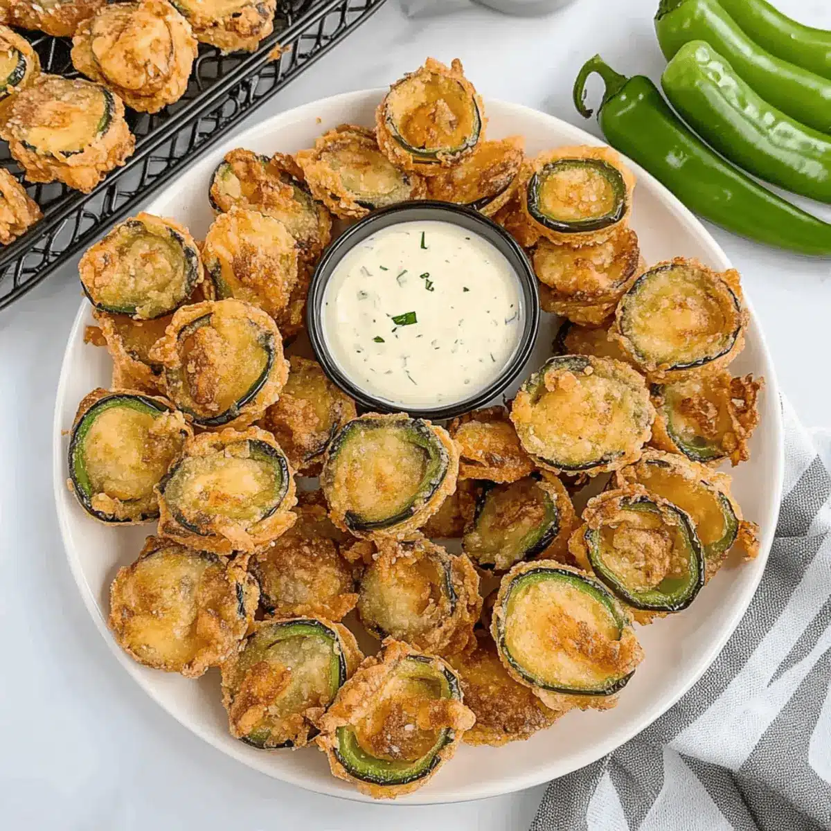 Crispy Fried Jalapeños: Irresistible Party Snack Delight