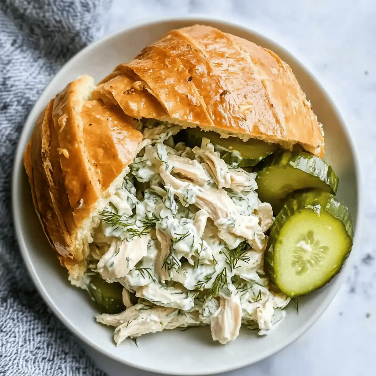 Savory Dill Pickle Chicken Salad: Your New Favorite Lunch Fix