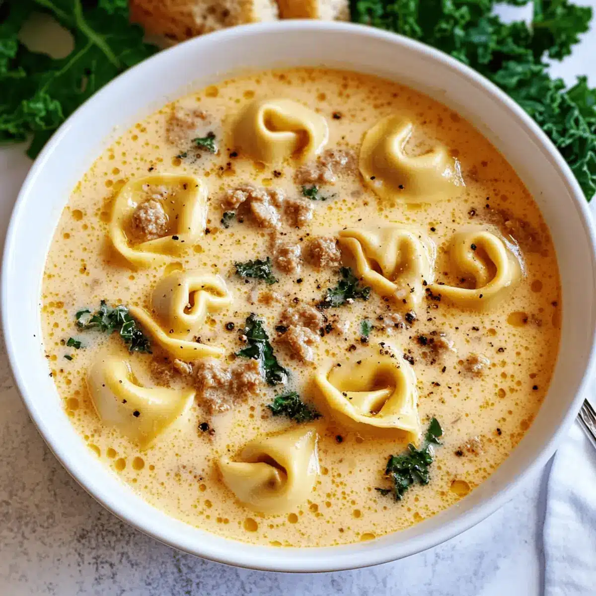 Creamy Tortellini Soup: A Cozy Soul-Warming Delight