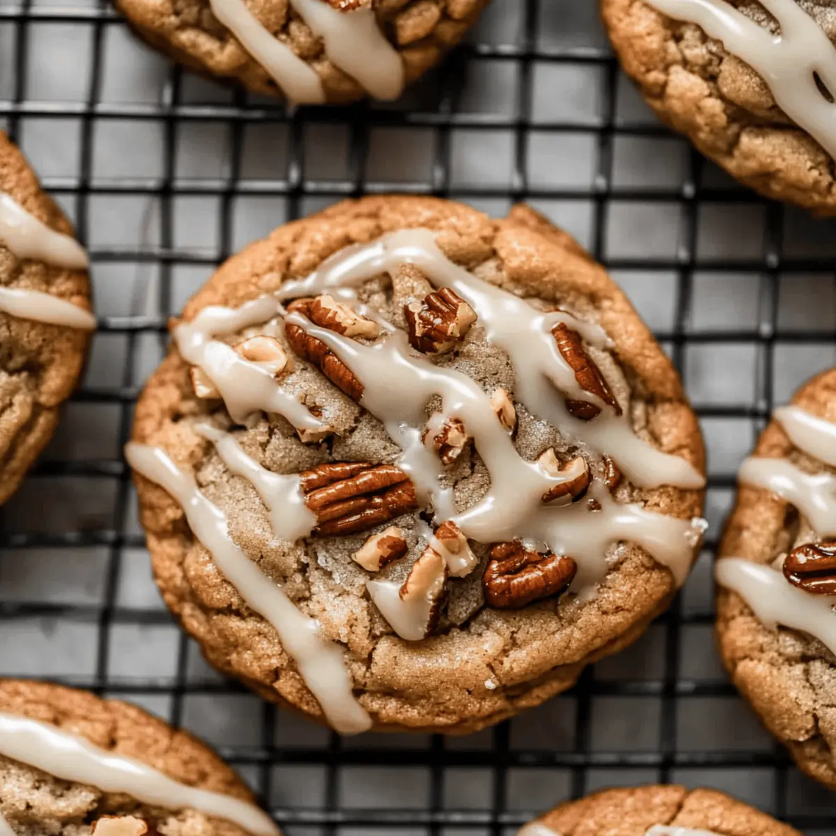 Chewy Maple Pecan Cookies with Brown Butter Bliss