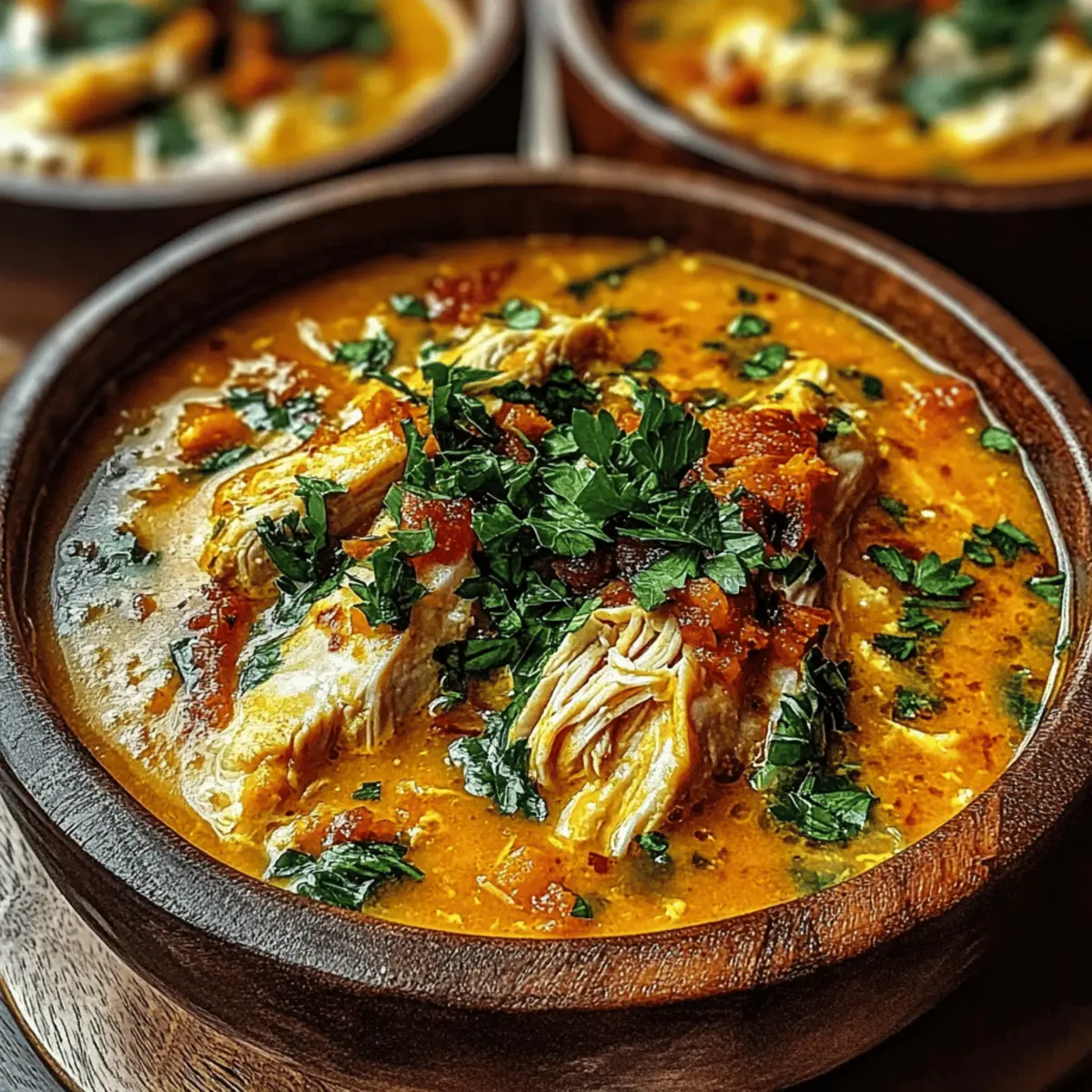 Creamy Pumpkin Chicken Soup That Warms Your Soul