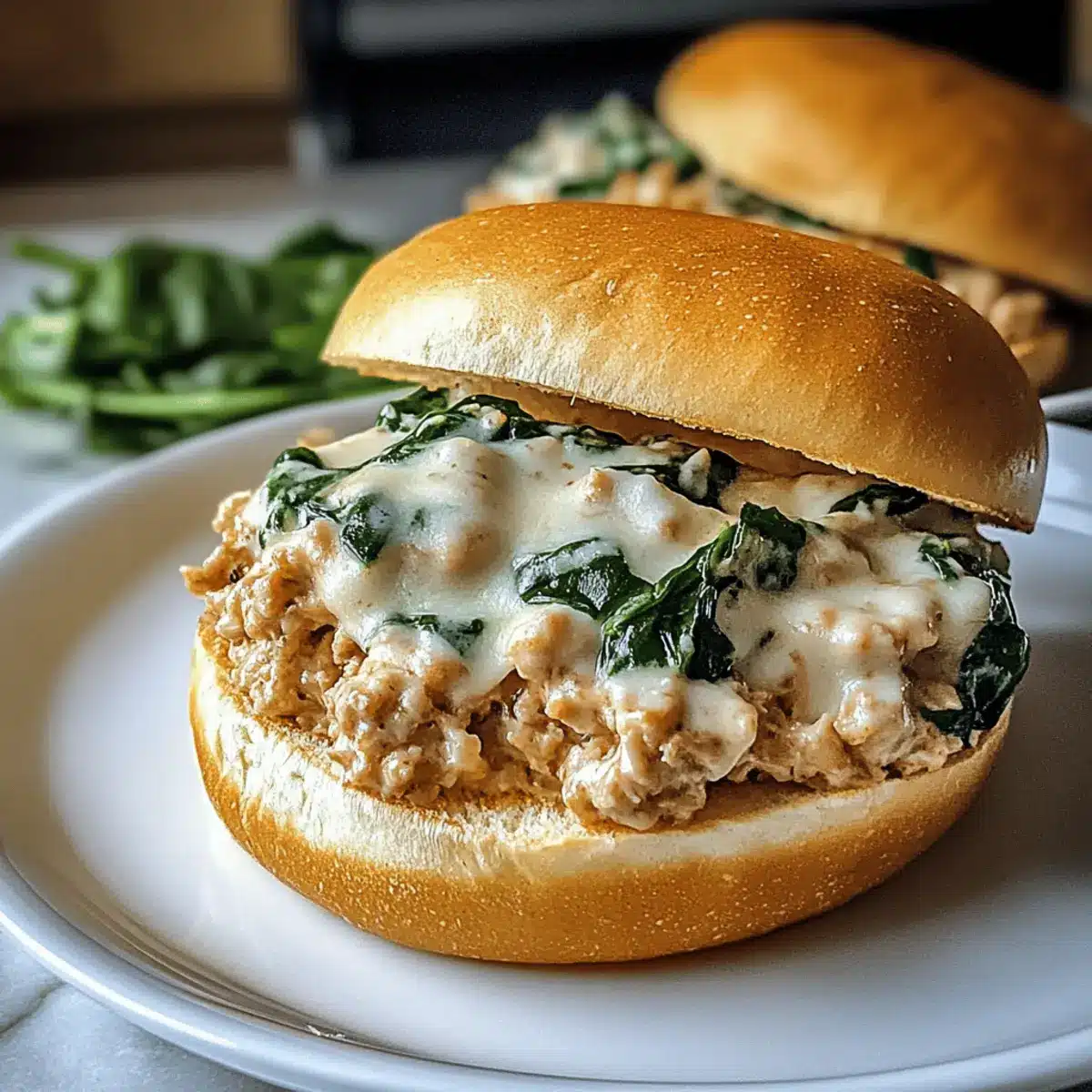 Chicken Alfredo Sloppy Joes: Comfort Food with a Creamy Twist