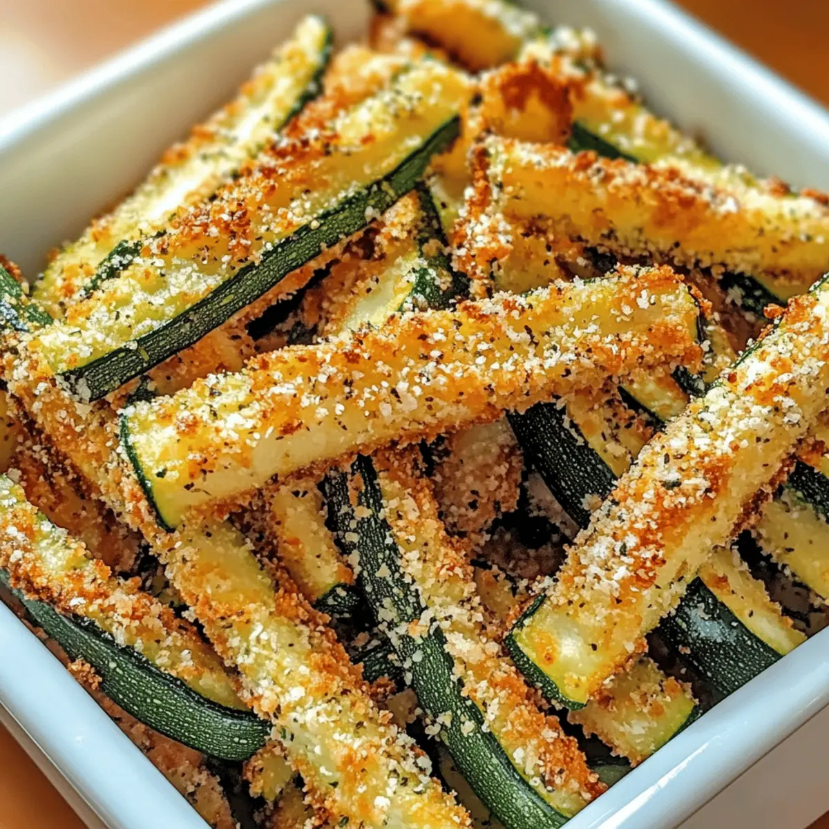 Crispy Air Fryer Zucchini Fries for a Guilt-Free Munch!