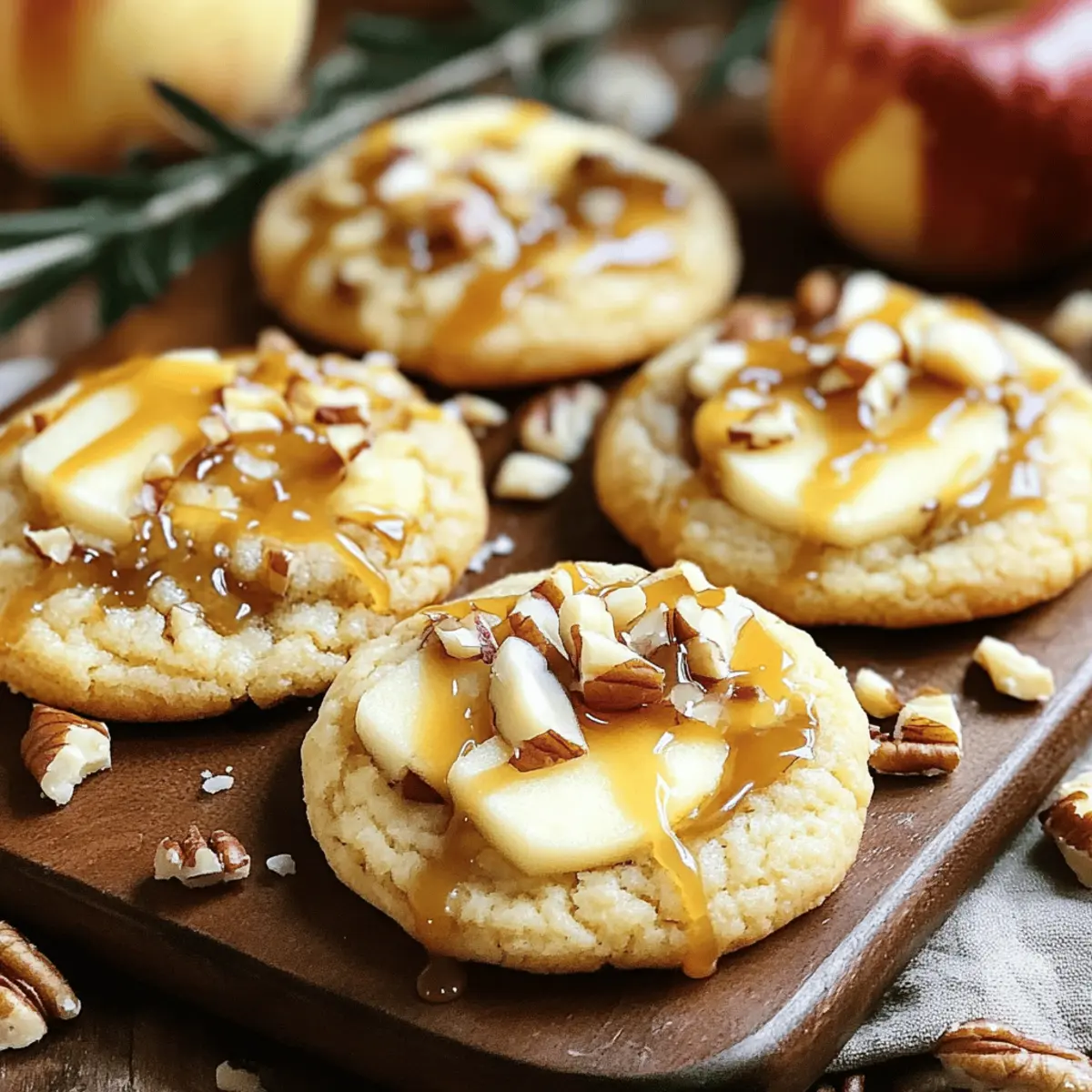 Cozy Up with Soft Apple Cider Cheesecake Cookies