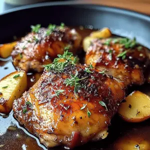 Apple Cider Glazed Chicken