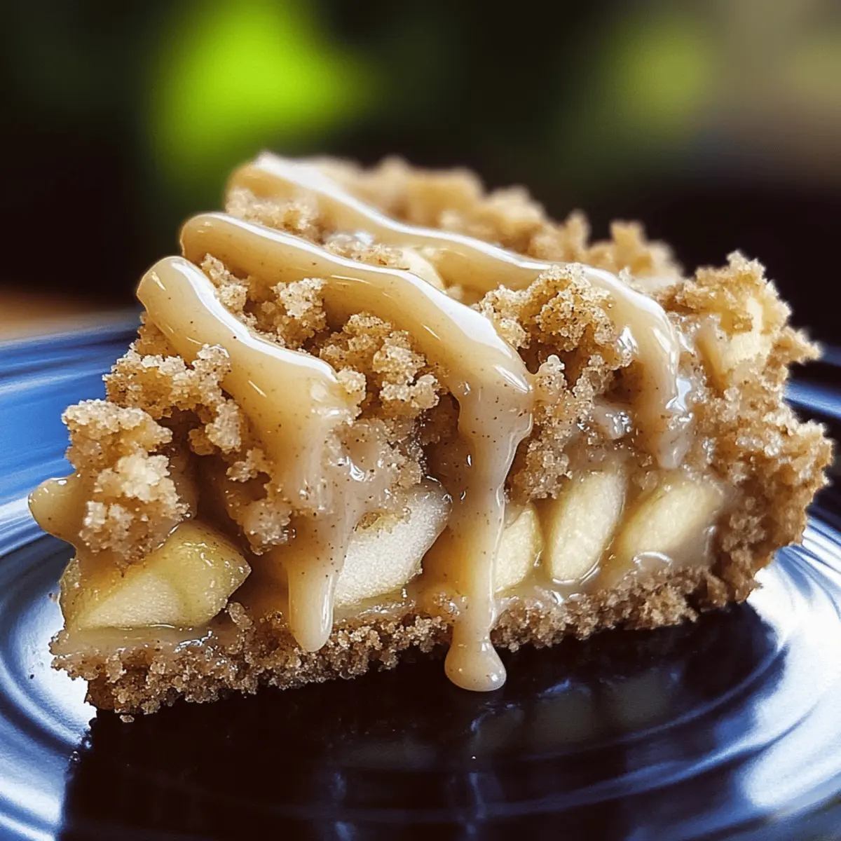 Cozy Up with Apple Crumb Cake and Cinnamon Drizzle Delight