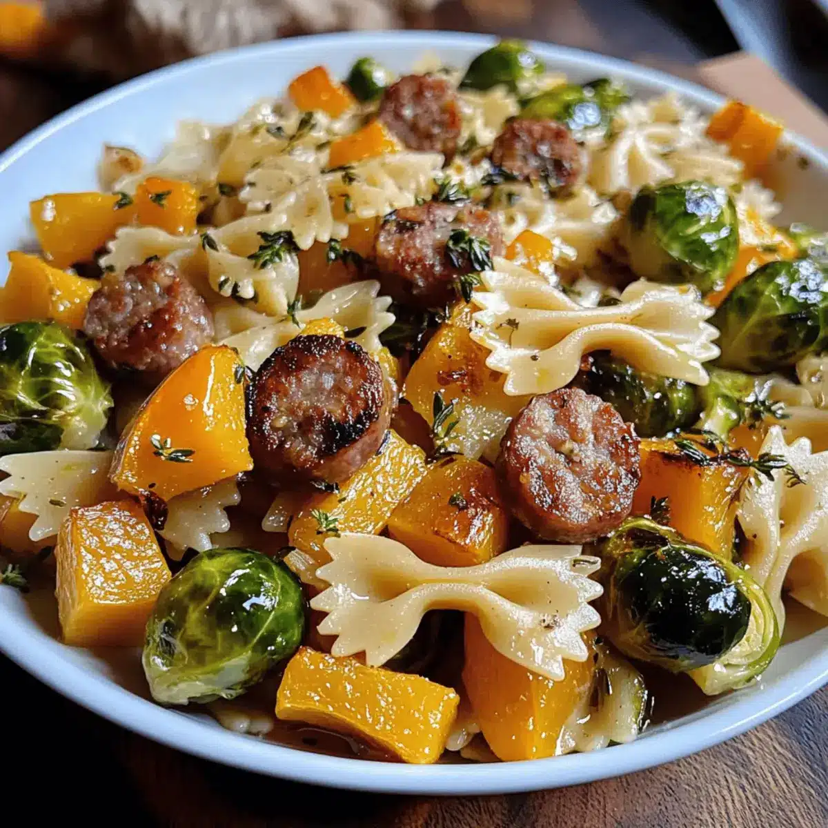 Autumn Sausage Pasta Squash: Cozy Comfort in Every Bite
