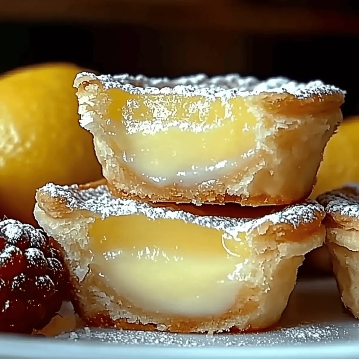Baby Lemon Impossible Pies: Creamy Citrus Magic to Savor