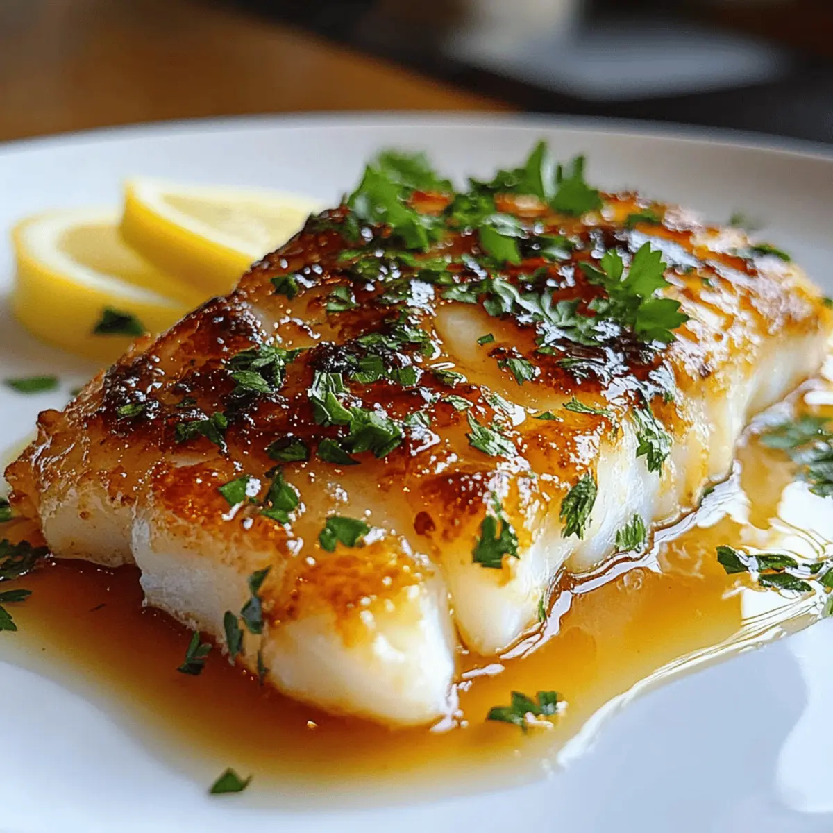 Delicious Baked Honey Marinated Cod Ready in 30 Minutes