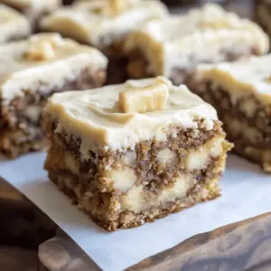 Banana Bread Brownies with Brown Butter Frosting