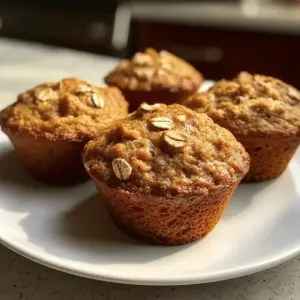 Banana Oatmeal Muffins