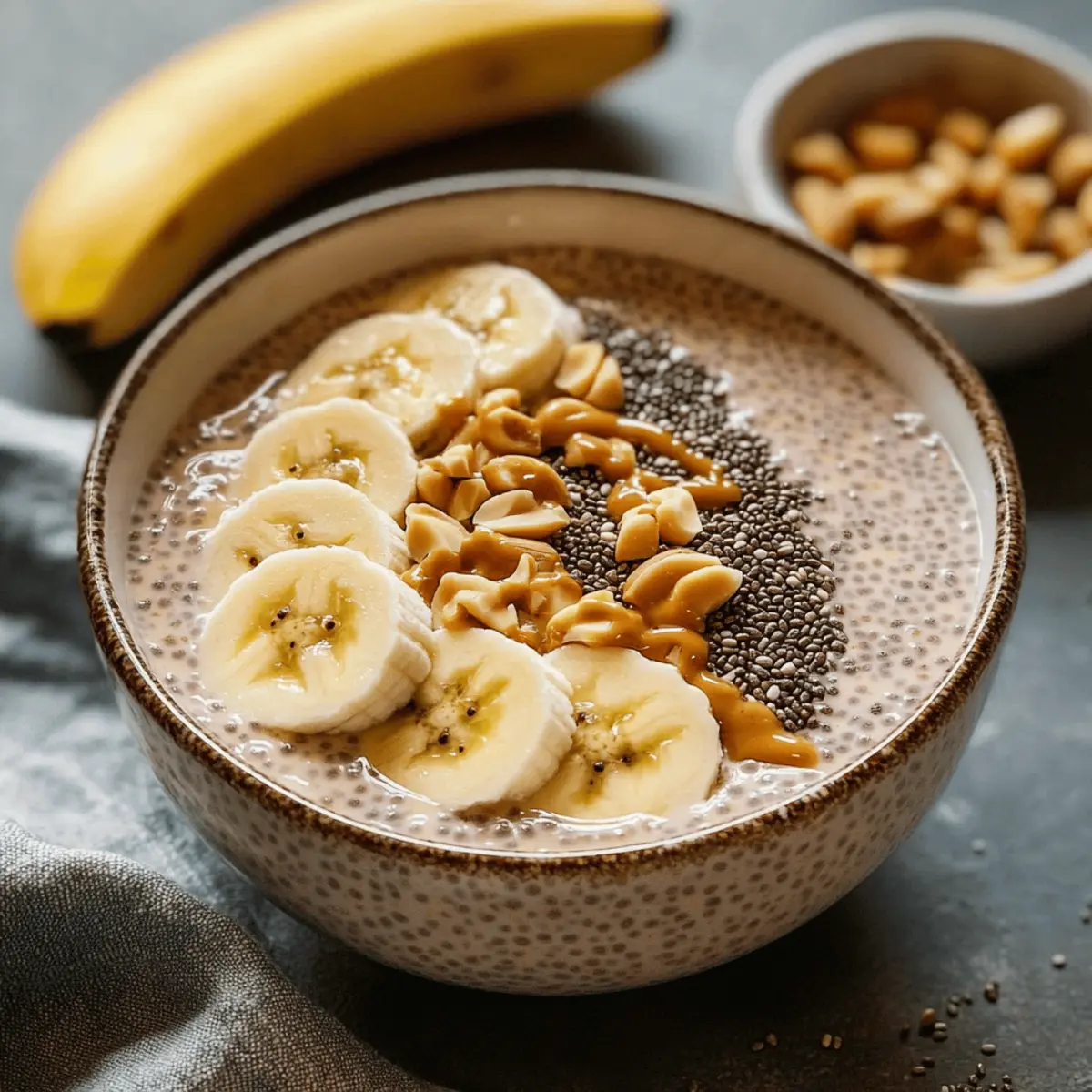Decadent Banana Peanut Butter Chia Pudding You’ll Love