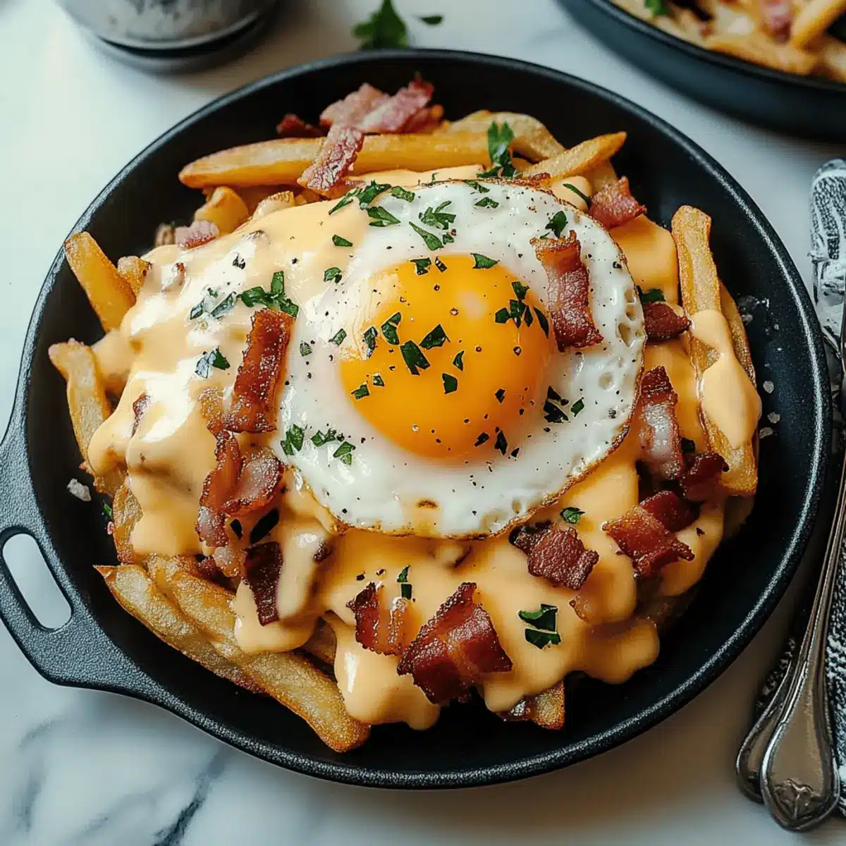 Breakfast Poutine with Hollandaise Sauce: A Comfort Food Dream