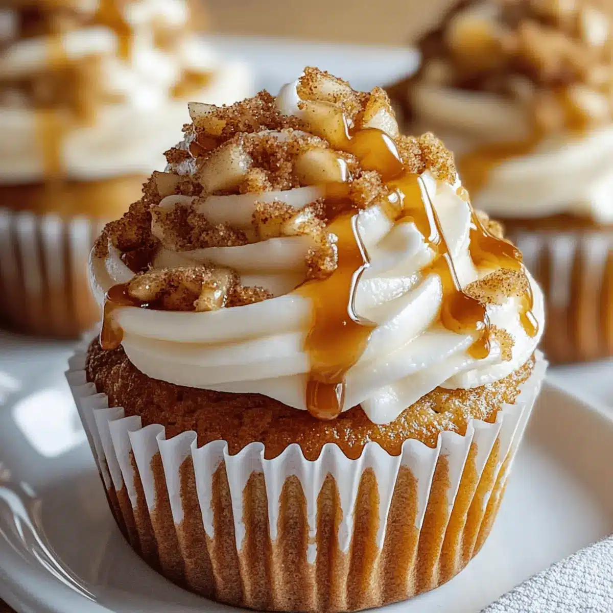Caramel Apple Pie Cupcakes: Your Cozy Fall Treat Awaits