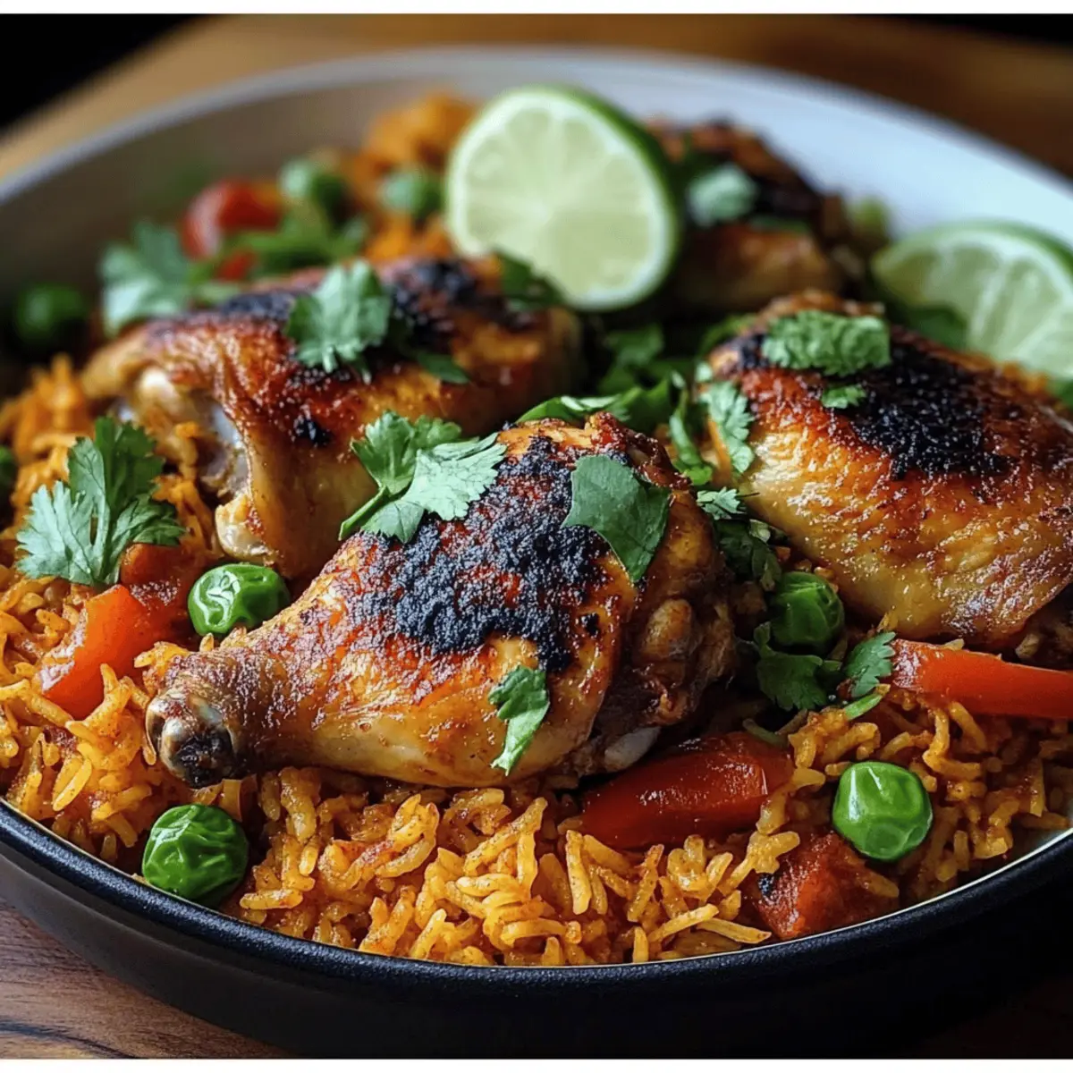 Caribbean Chicken and Spiced Rice for a Flavorful Feast