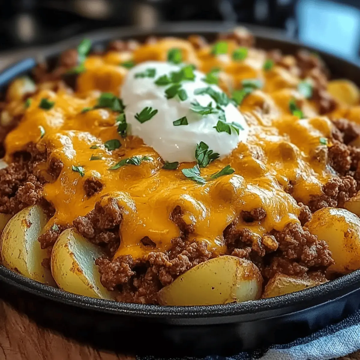Cheesy Taco Potatoes: Your New Favorite Comfort Dish