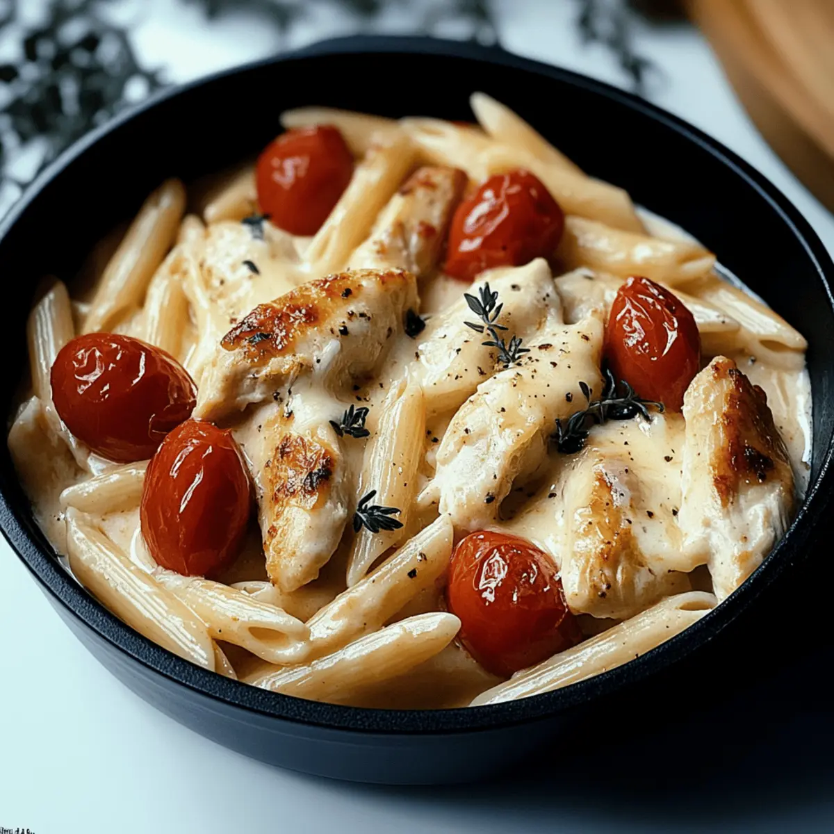 Creamy Chicken Mozzarella Pasta for Quick Comfort Food Happiness