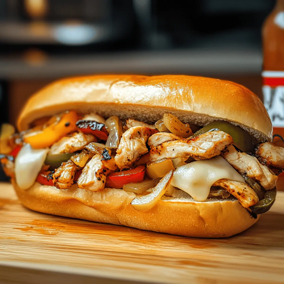 Irresistible Chicken Philly Cheese Steaks You Can Customize