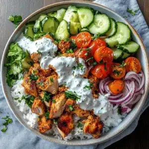 Chicken Shawarma Bowl