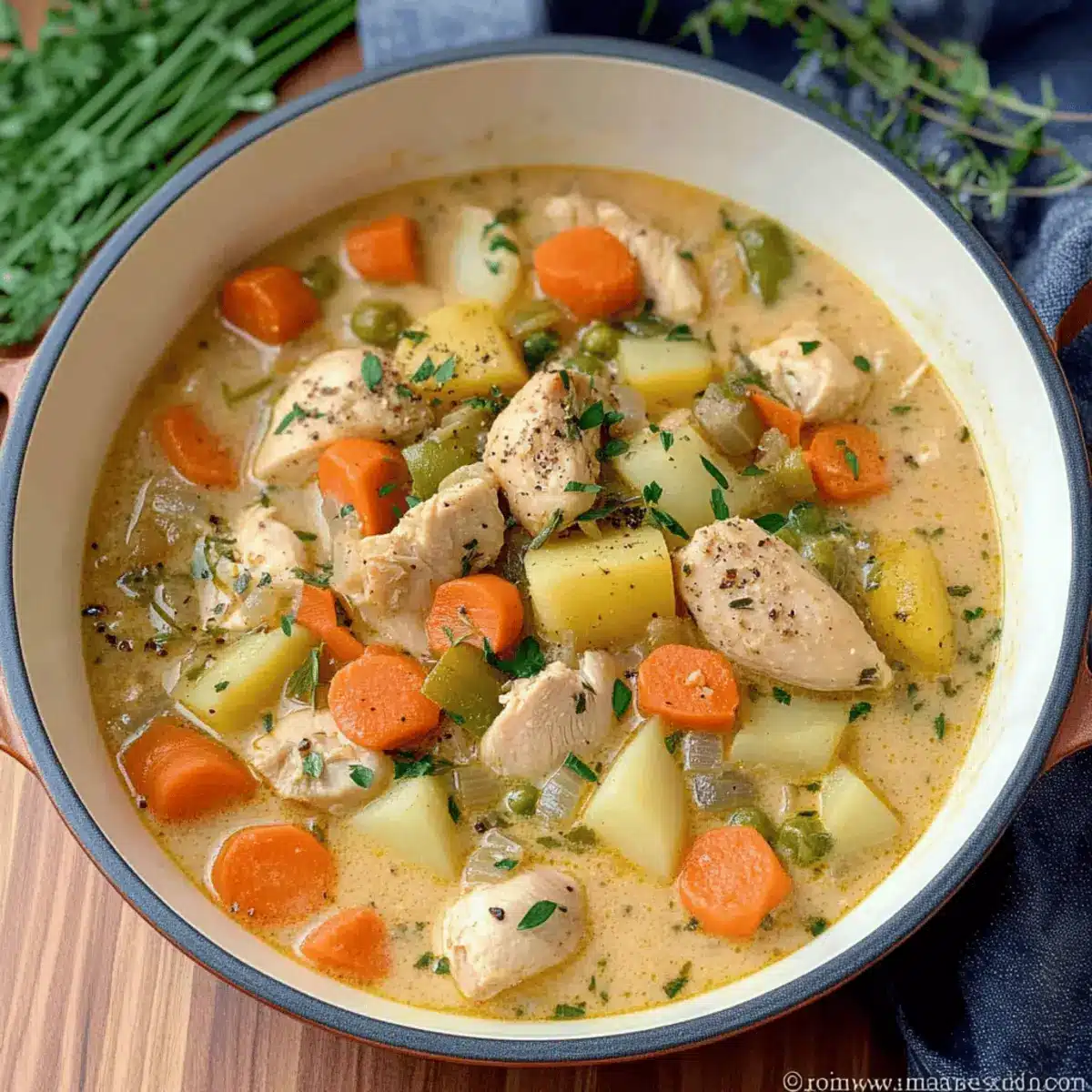 Creamy Chicken Stew That’ll Warm Your Heart and Soul