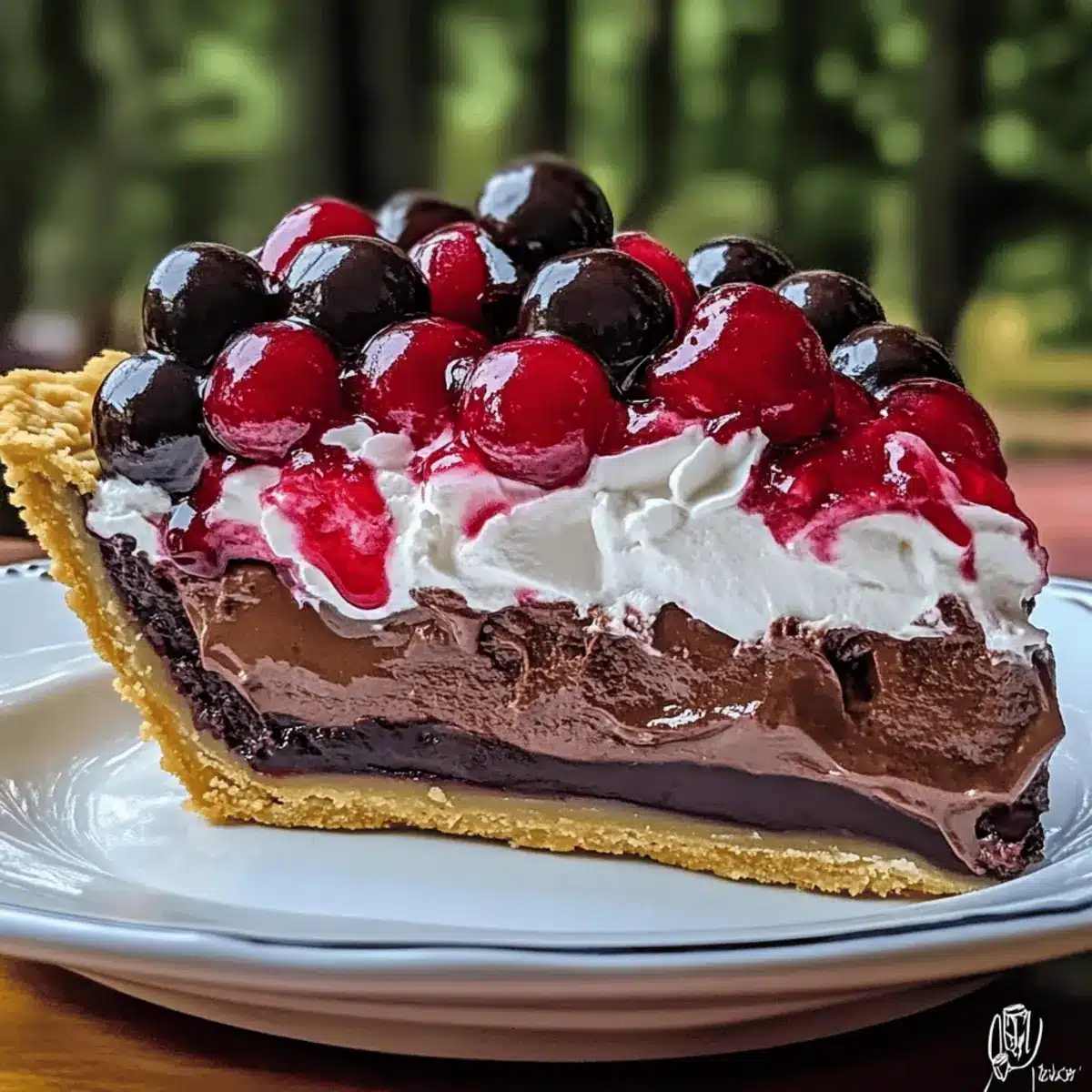 Irresistible Chocolate Cherry Cream Pie for Any Celebration