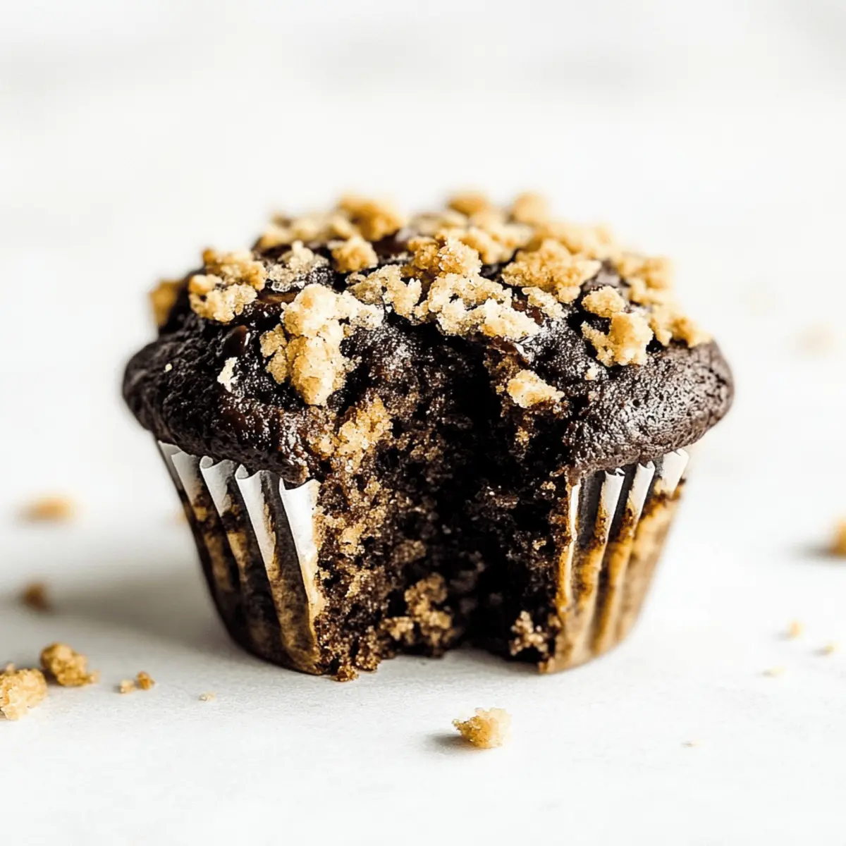 Irresistible Chocolate Coffee Toffee Crunch Muffins to Indulge