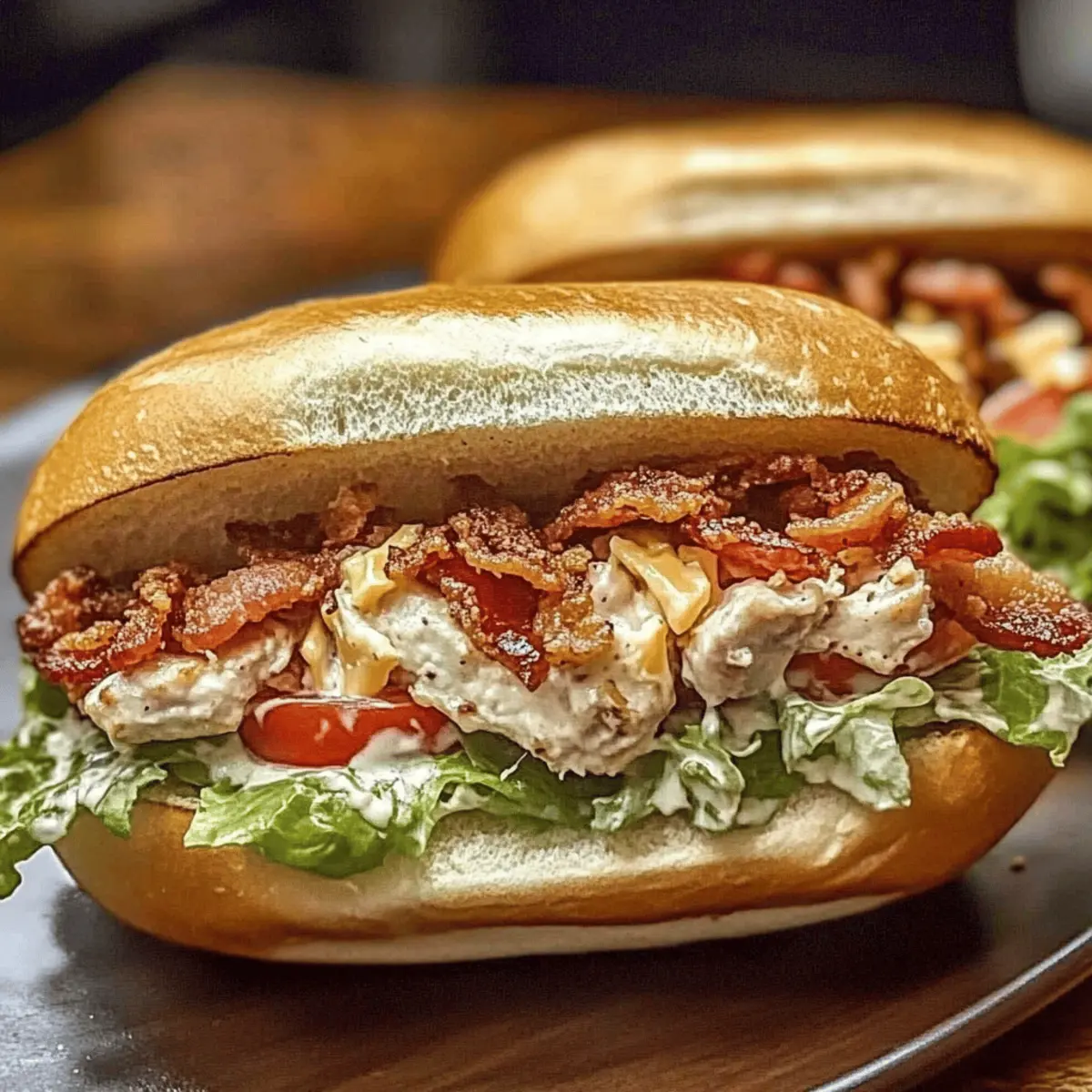 Chopped Chicken Bacon Ranch Sandwich: Your New Comfort Food Delight