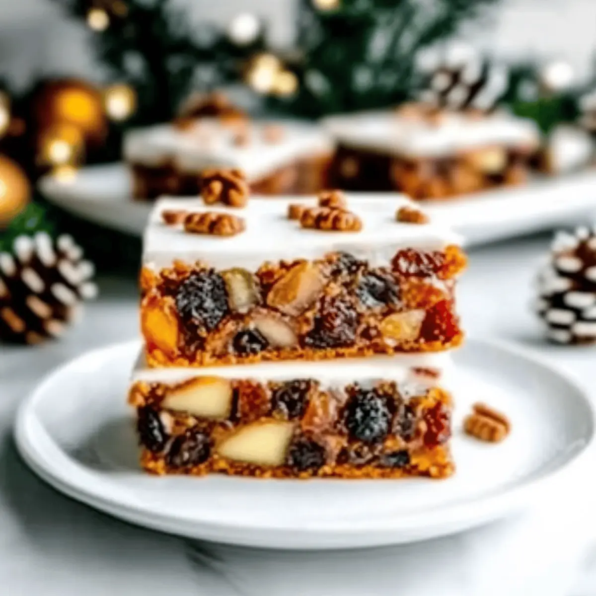 Irresistibly Moist Christmas Fruitcake Traybake for Sharing