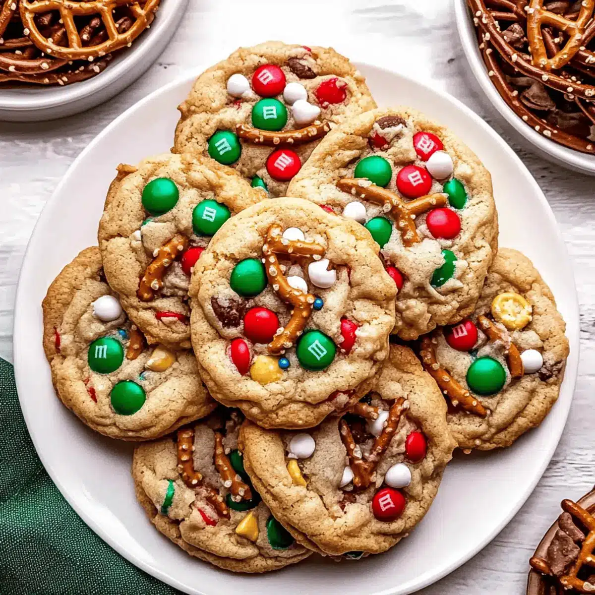 Irresistible Christmas Kitchen Sink Cookies for Festive Cheer