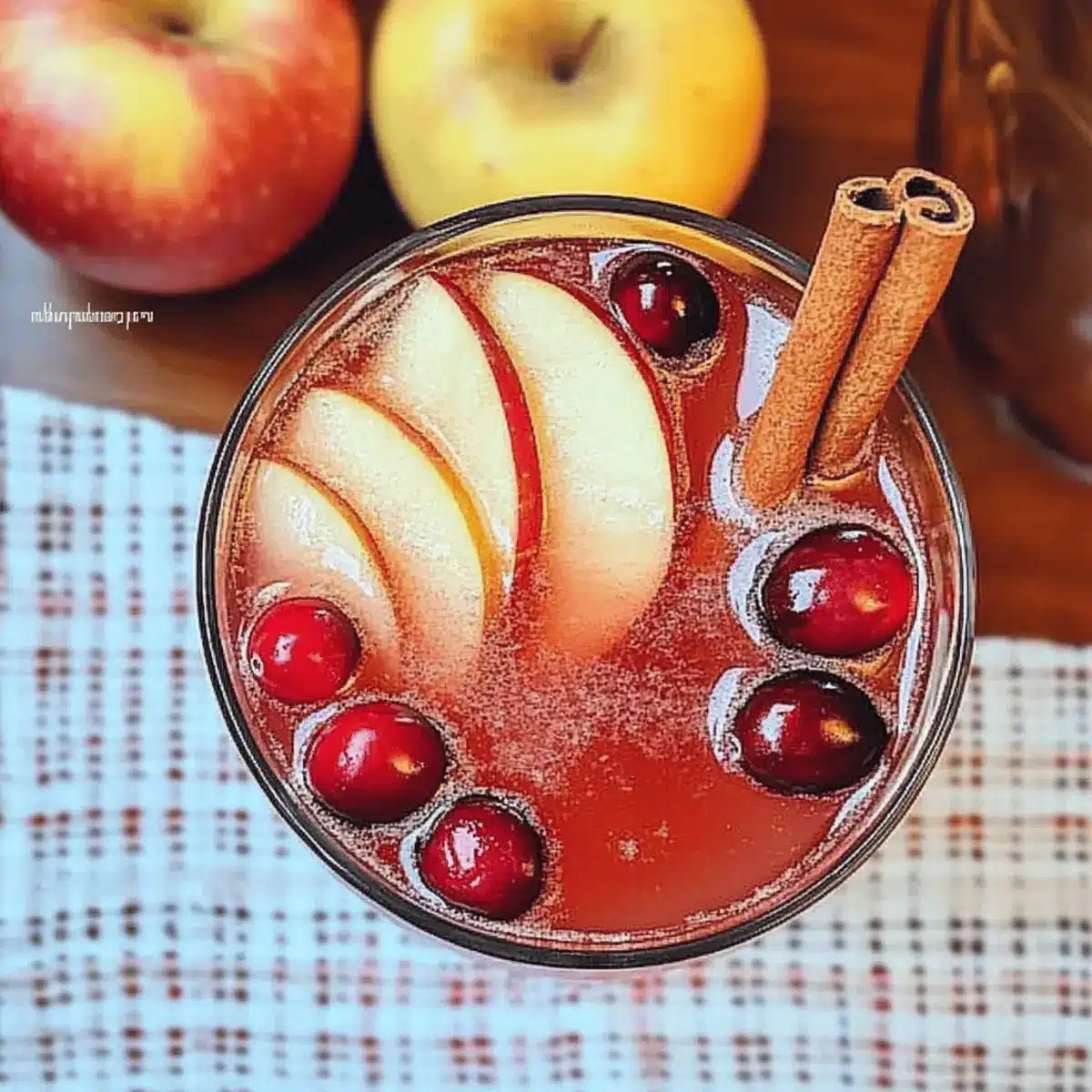 Cinnamon Apple Cranberry Mimosa: Your Perfect Fall Sip