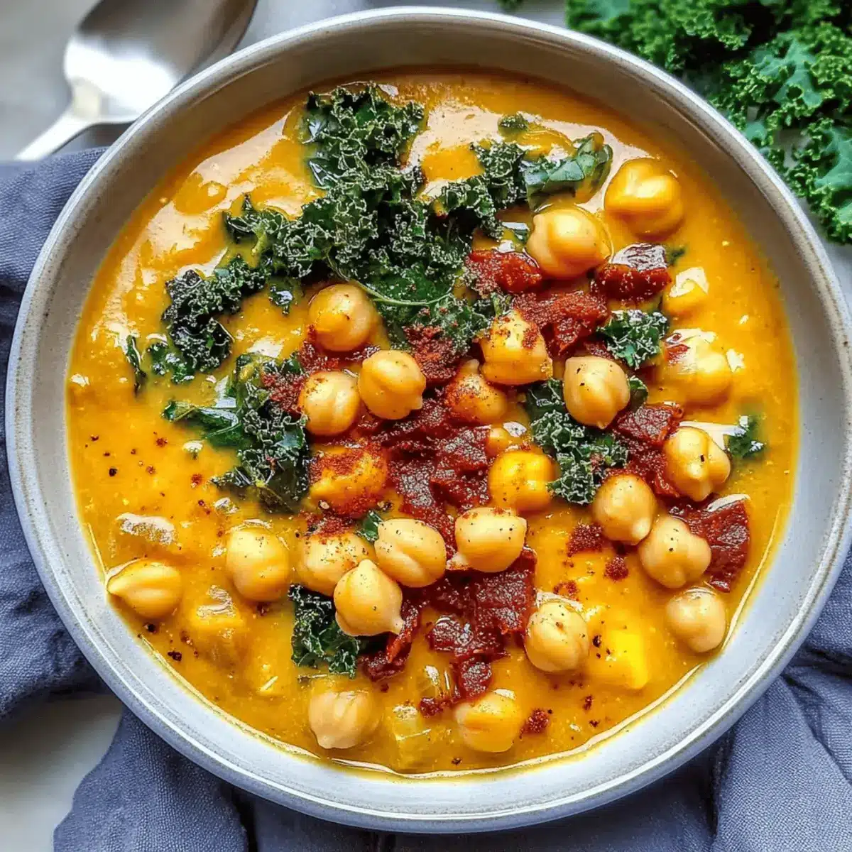 Creamy Tuscan Chickpea Soup for Cozy Nights In