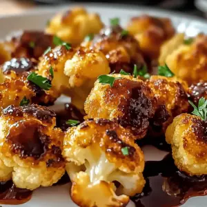 Crispy Roasted Cauliflower