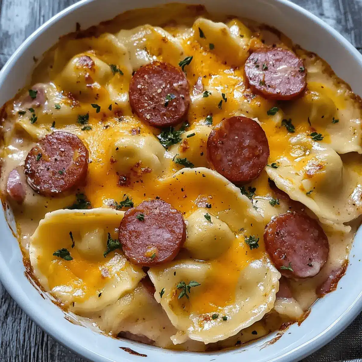 Crockpot Pierogi Casserole with Kielbasa: Comfort in a Bowl