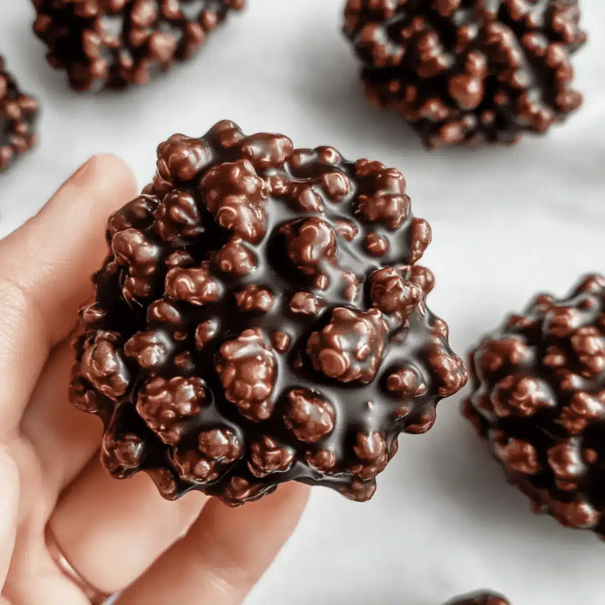Delicious Dark Chocolate Quinoa Crisps in Just 3 Ingredients