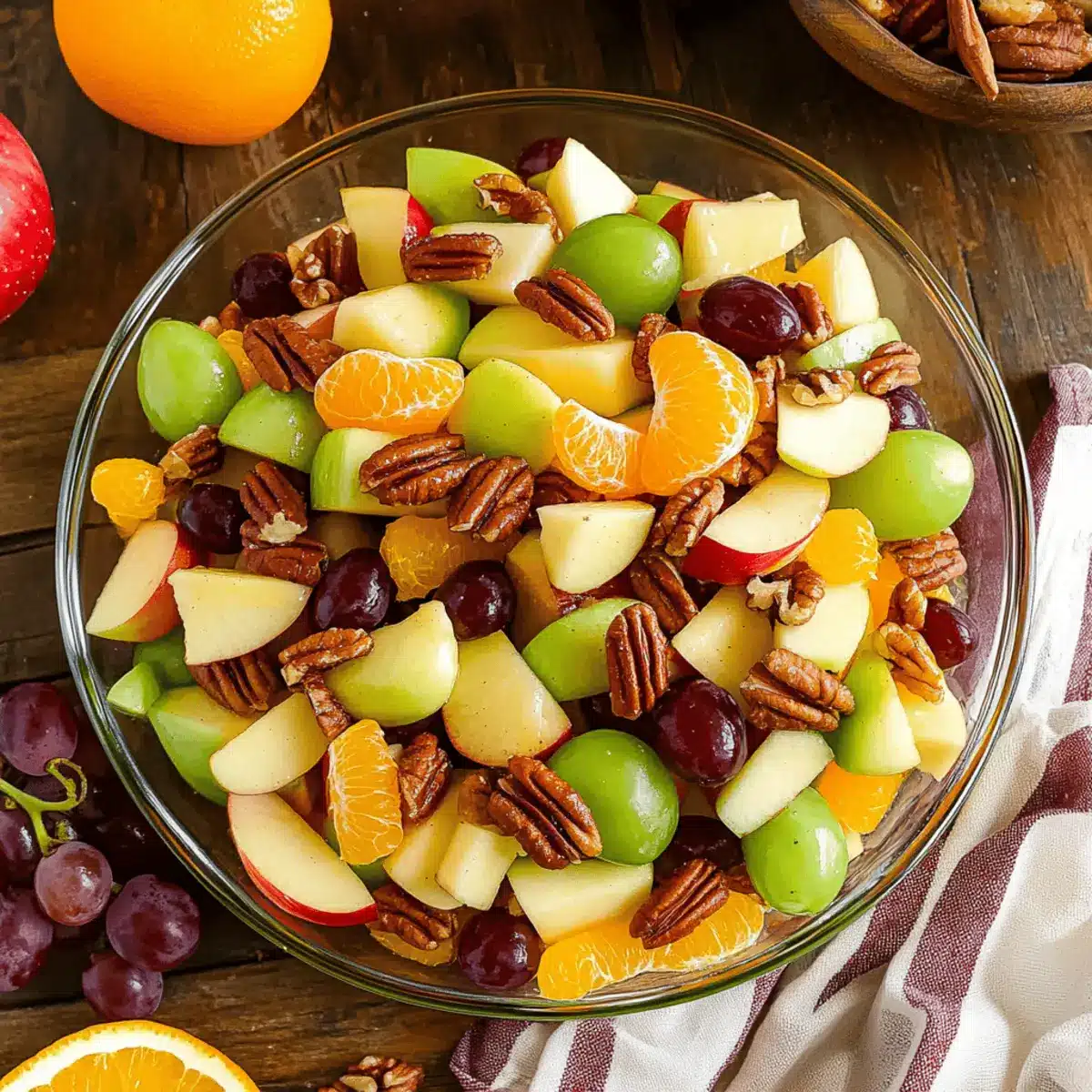 Fall Fruit Salad with Spiced Citrus Boost for a Cozy Feast