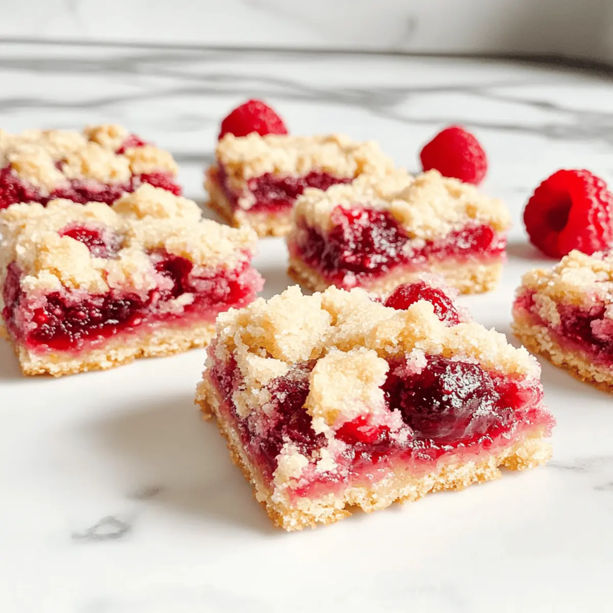 Five Ingredient Raspberry Bars: Easy Summer Delight