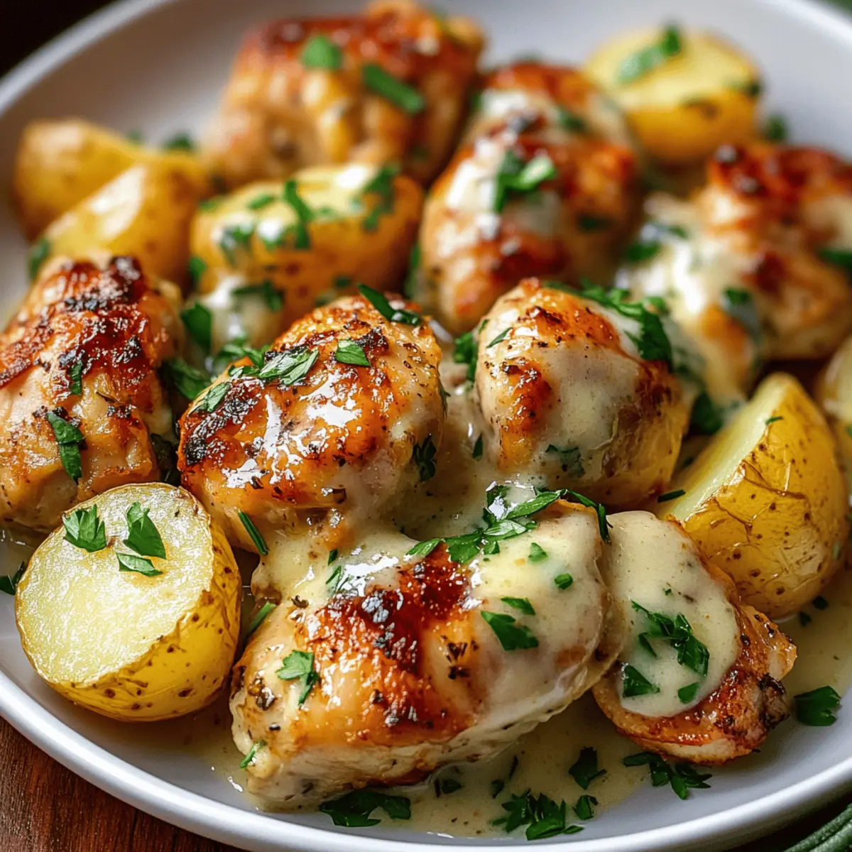 Garlic Parmesan Chicken and Potatoes: Your One-Pan Comfort Meal