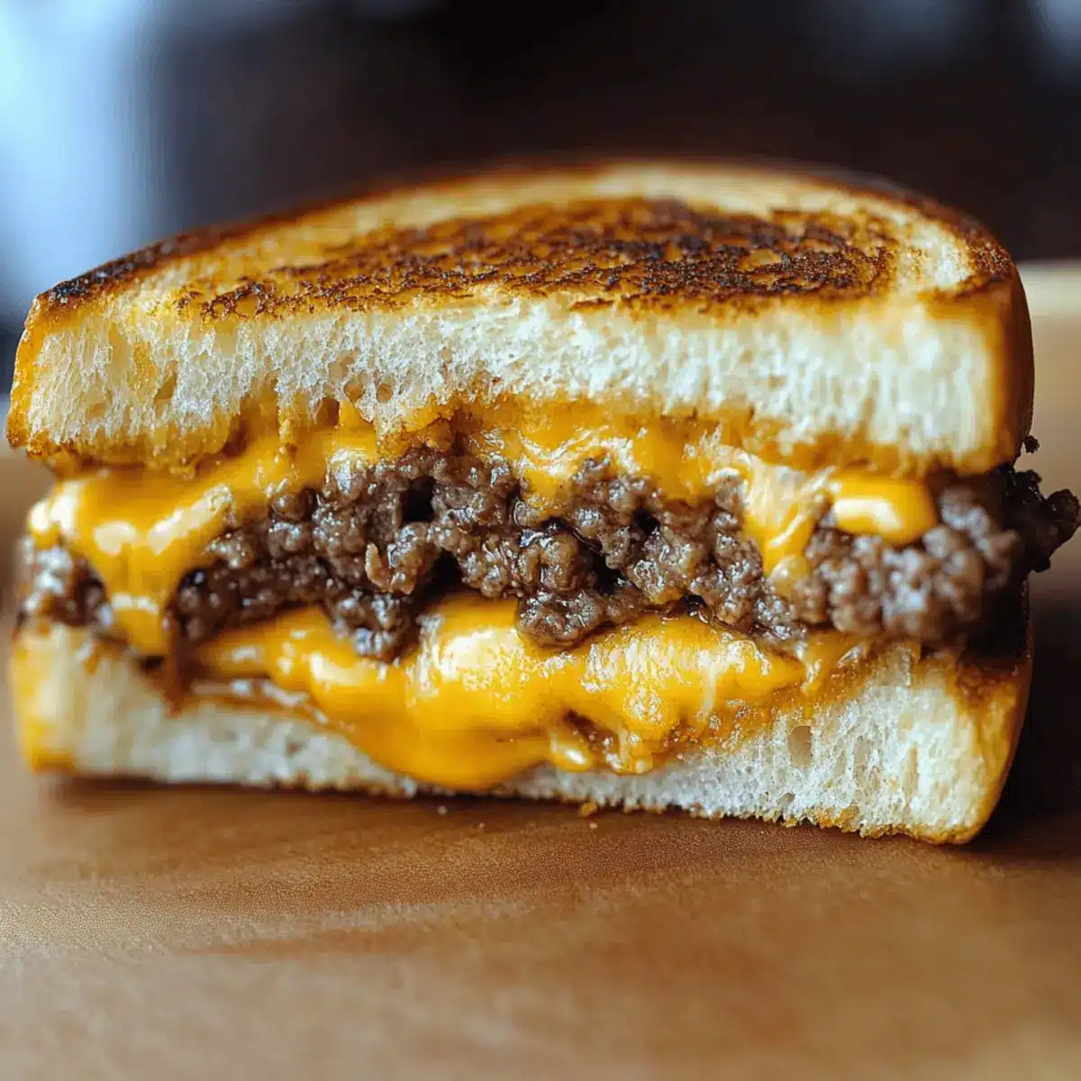 Melt-In-Your-Mouth Grilled Cheese Patty Melts Recipe